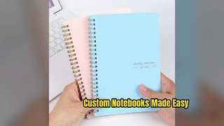 Custom Spiral Notebook Printing for Your Brand