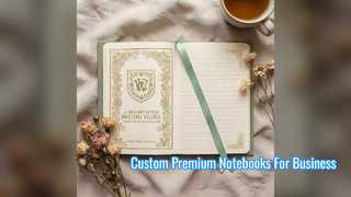 Custom Premium Hardcover Notebooks for Your Business