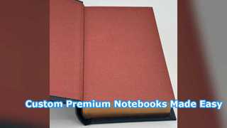 Custom Premium Hardcover Notebooks for Your Business
