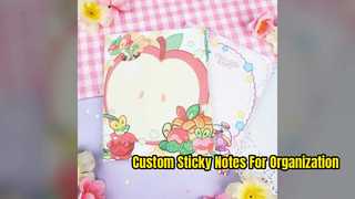 Custom Personalized Sticky Notes for Organized Planning