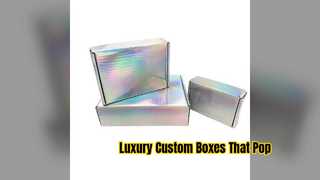 Custom Luxury Full Color Printed Shipping Mailer Boxes