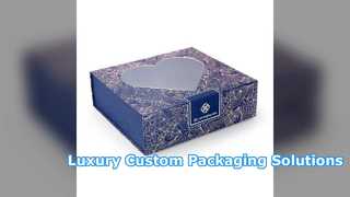 Luxury Custom Rigid Gift Boxes for Skincare Packaging