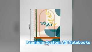 Custom A5 Spiral Notebooks Wholesale for Students