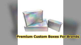 Custom Luxury Full Color Printed Shipping Mailer Boxes