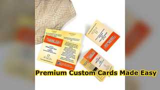 Custom Thank You Cards Premium UV and Offset Printing