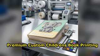 Custom Hardcover Children Book Printing Service