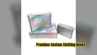 Custom Printed Clothing Boxes for Premium Brand Packaging
