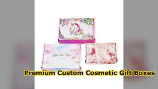 Custom Self Erecting Cosmetic Gift Boxes for Your Brand