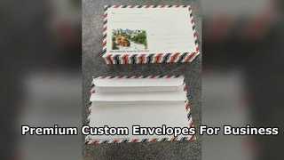 Custom Luxury Paper Envelopes for Business and Gifts