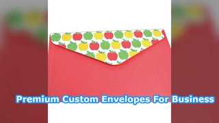 Custom Printed Envelopes for Business and Gift Cards