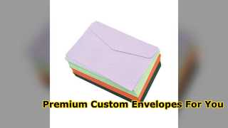 Custom Colorful Envelopes for Your Brand