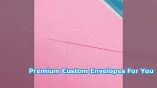 Custom Kraft Paper Envelopes for Invitations and Cards
