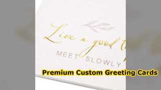Custom Luxury Greeting Cards for Every Occasion