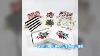 Custom Coated Paper Greeting Cards for Any Occasion