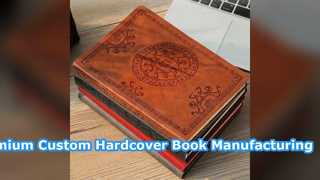 Premium Custom Hardcover Book Manufacturing Services