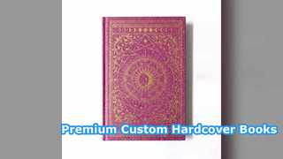 Premium Custom Hardcover Book Manufacturing Services