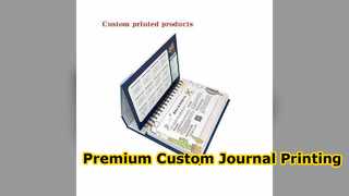 Custom Spiral Bound Hardcover Journal Printing Service