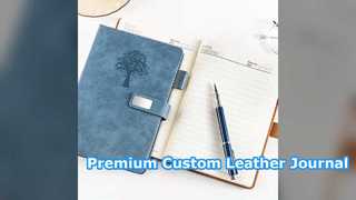 Custom PU Leather Journal Notebook with Magnetic Closure