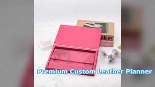Custom Leather Planner Professional Daily Organizer