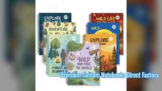 Premium Custom YO Spiral Notebook Manufacturing