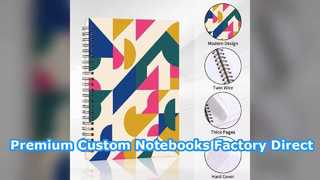 Premium Custom Spiral Notebook Manufacturing B2B