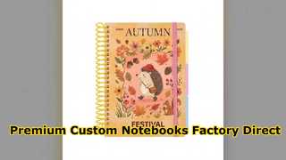 Custom YO Spiral Notebooks Factory Direct B2B Printing