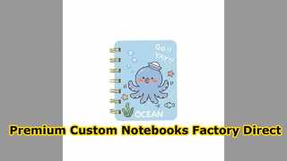 Premium Custom Spiral Notebook Manufacturing B2B
