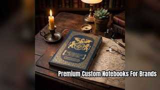 Custom Premium Hardcover Notebooks for Your Business