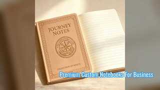 Custom Premium Hardcover Notebooks for Your Business