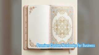 Custom Premium Hardcover Notebooks for Your Business