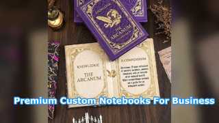 Custom Premium Hardcover Notebooks for Your Business