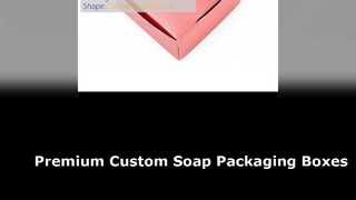 Custom Handmade Soap Boxes With Window Packaging