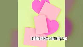 HansolMTS Professional Sticky Notes Strong Adhesive Pads