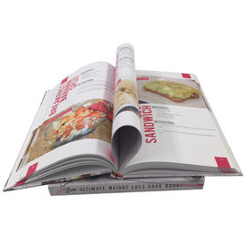 China Professional Four Color Cooking Hardcover Cookbook Offset Printing supplier