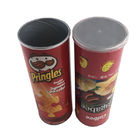 Potato Chips Packing Food Grade Tube Packaging Kraft Paper Cylinders
