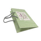 Eco - Friendly Paper Printing Services Paper Carrier Bags With Twisted Handles