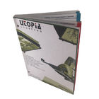 Perfect Binding Softcover Catalog Printing Services Full Color Booklet Printing
