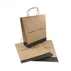 Recyclable Custom Printed Gift Bags With Twisted Handles Printed Pattern