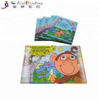 A4 A5 A3 Paper Printing Services Kids Board Books Glue / Sewing Binding