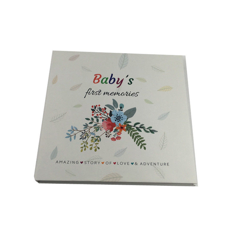 Fancy Custom Softcover Child Coloring Memory Book / Baby Record Book