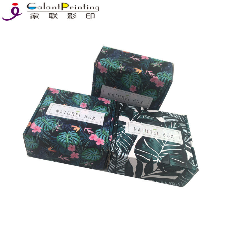 Film Lamination Corrugated Shipping Boxes / Subscription Box Packaging