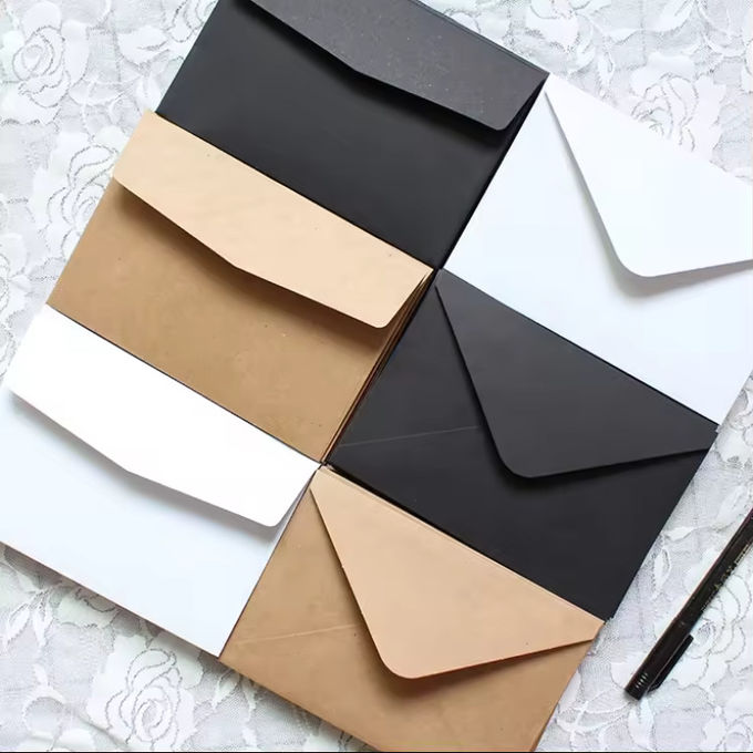 Recycled Custom Paper Envelope Bubble Padded Self Adhesive Kraft Paper Envelope 2
