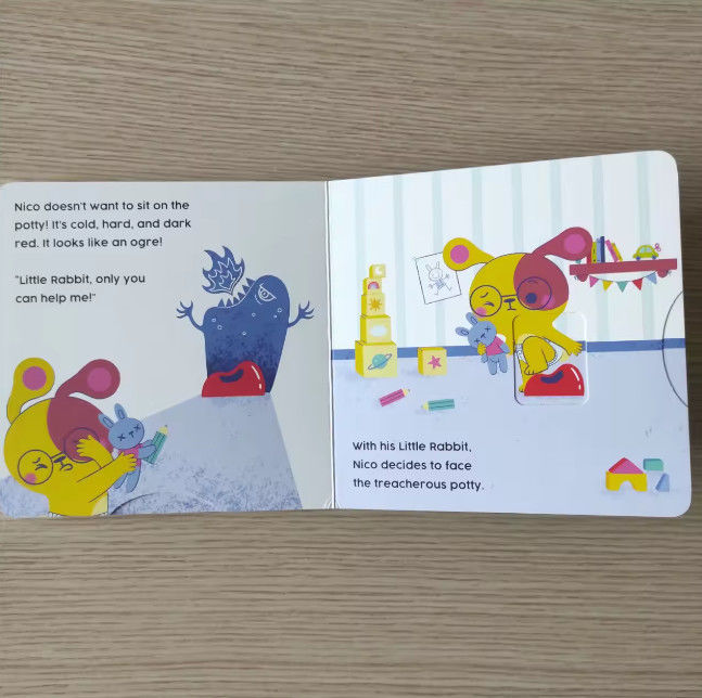Art Paper Children's Story Book Printing Custom Paperback Book Printing Service 1