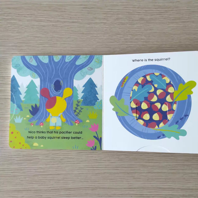 Art Paper Children's Story Book Printing Custom Paperback Book Printing Service 2