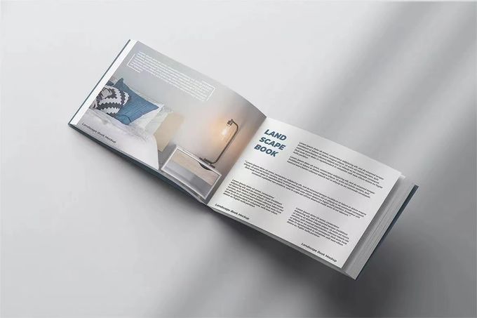 Hardcover Custom Book Printing Service Perfect Binding Offset Printing Service 1