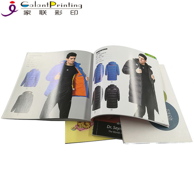 Matt Finish Softcover Book Catalogue Pamphlet Printing Services Multi - Color